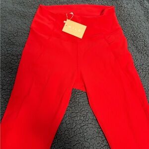 Wilo Women's Red Leggings